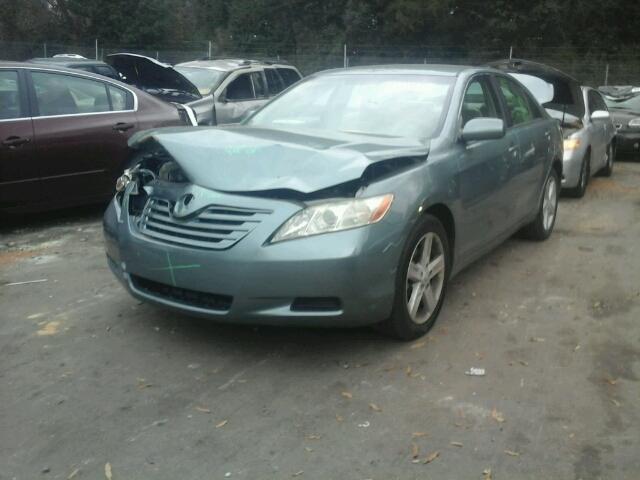 4T1BE46K88U766245 - 2008 TOYOTA CAMRY CE GRAY photo 2