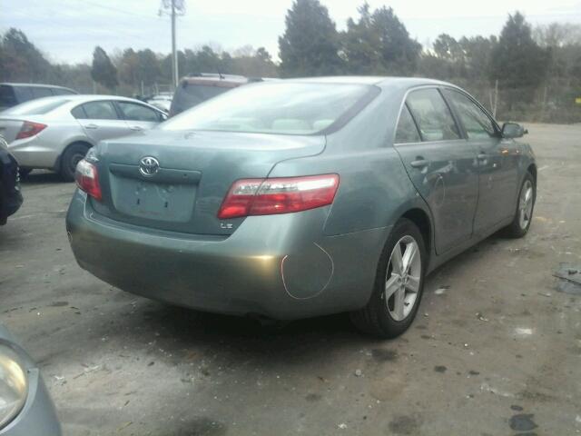 4T1BE46K88U766245 - 2008 TOYOTA CAMRY CE GRAY photo 4