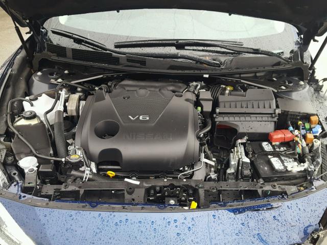 1N4AA6AP2HC453598 - 2017 NISSAN MAXIMA 3.5 BLUE photo 7