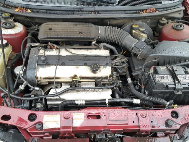 1MELM6530WK610953 - 1998 MERCURY MYSTIQUE B RED photo 7