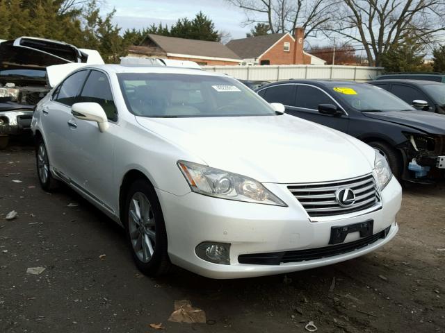 JTHBK1EG7C2500534 - 2012 LEXUS ES 350 WHITE photo 1