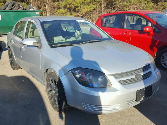 1G1AT58H297244894 - 2009 CHEVROLET COBALT LT SILVER photo 1