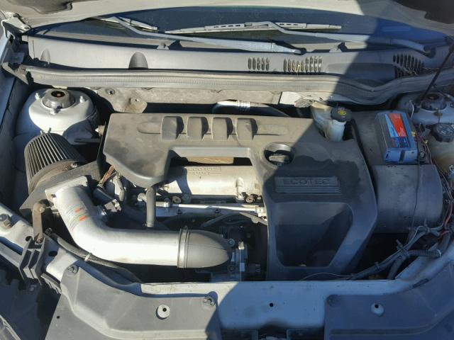 1G1AT58H297244894 - 2009 CHEVROLET COBALT LT SILVER photo 7