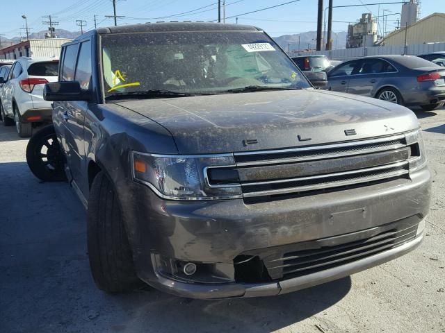 2FMGK5C83GBA24160 - 2016 FORD FLEX SEL GRAY photo 1