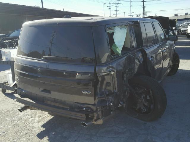 2FMGK5C83GBA24160 - 2016 FORD FLEX SEL GRAY photo 4