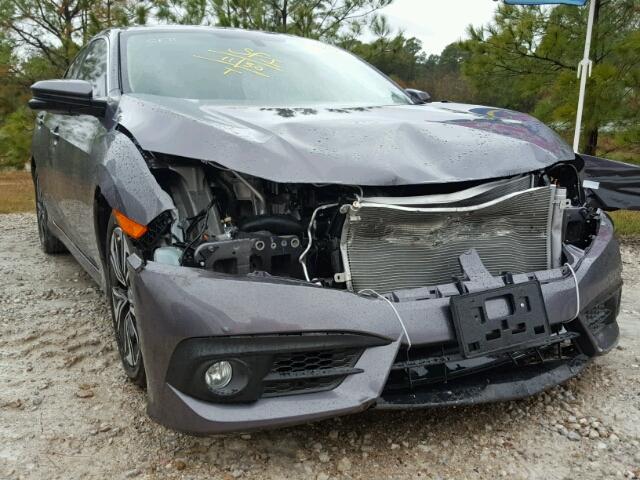 19XFC1F34HE025401 - 2017 HONDA CIVIC EX ნაცრისფერი ფოტო 1