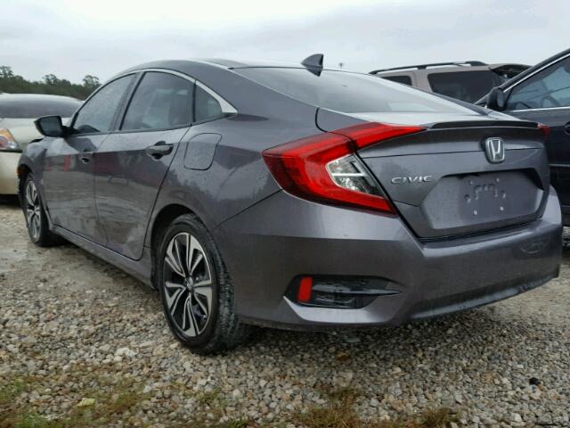 19XFC1F34HE025401 - 2017 HONDA CIVIC EX ნაცრისფერი ფოტო 3