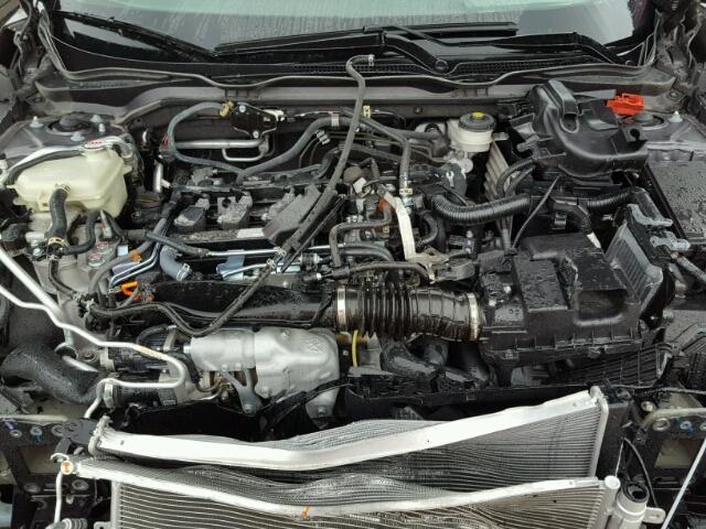 19XFC1F34HE025401 - 2017 HONDA CIVIC EX ნაცრისფერი ფოტო 7