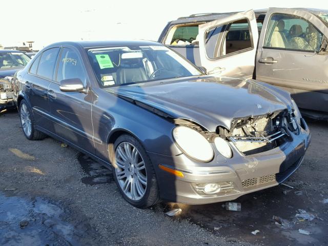 WDBUF90X07X216352 - 2007 MERCEDES-BENZ E 550 4MAT GRAY photo 1