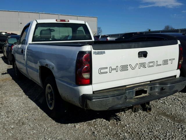 1GCEC14Z34Z297648 - 2004 CHEVROLET SILVERADO WHITE photo 3