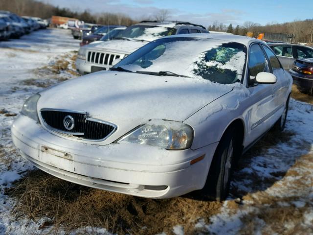 1MEFM50UX2G640398 - 2002 MERCURY SABLE GS WHITE photo 2