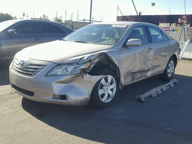 4T4BE46K99R123247 - 2009 TOYOTA CAMRY BASE GOLD photo 2