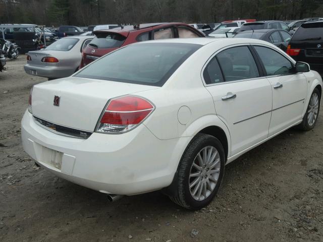 1G8ZV57767F182118 - 2007 SATURN AURA XR WHITE photo 4