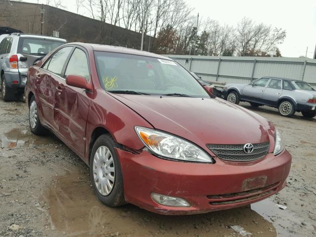 4T1BE30K03U128082 - 2003 TOYOTA CAMRY LE MAROON photo 1