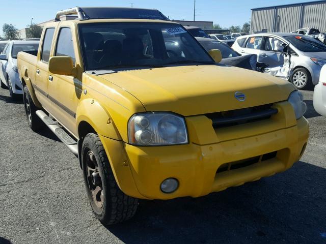 1N6ED29Y52C321710 - 2002 NISSAN FRONTIER C YELLOW photo 1