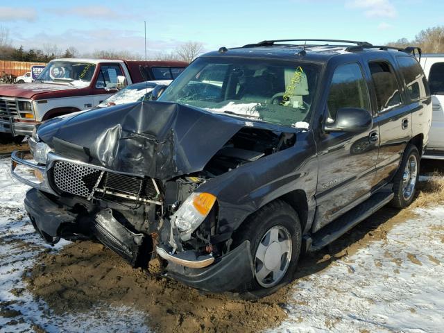 1GKEK63U64J243706 - 2004 GMC YUKON DENA BLACK photo 2