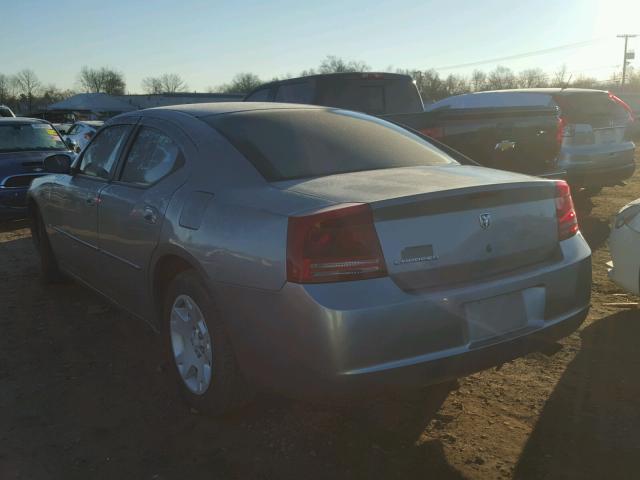 2B3KA43G26H419429 - 2006 DODGE CHARGER SE GRAY photo 3