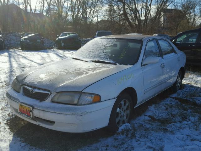 1YVGF22C5X5891488 - 1999 MAZDA 626 ES WHITE photo 2