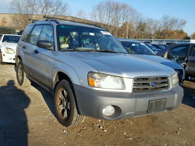 JF1SG63684H760360 - 2004 SUBARU FORESTER 2 SILVER photo 1