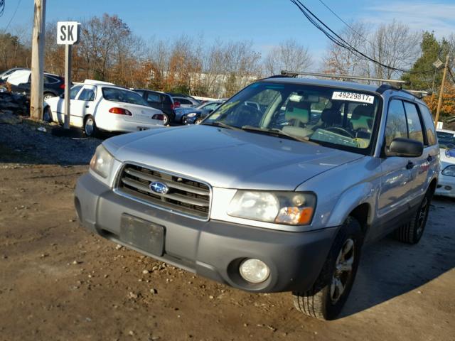 JF1SG63684H760360 - 2004 SUBARU FORESTER 2 SILVER photo 2