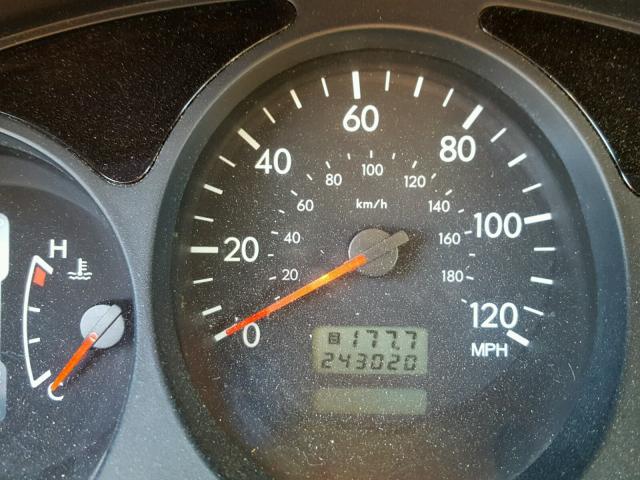 JF1SG63684H760360 - 2004 SUBARU FORESTER 2 SILVER photo 8