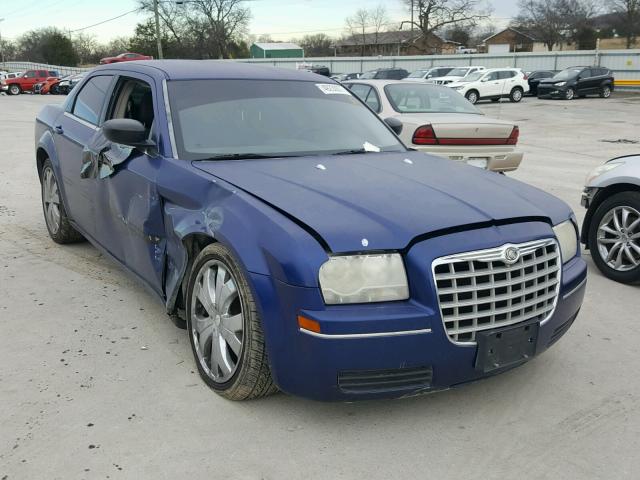 2C3JA43R05H585513 - 2005 CHRYSLER 300 BLUE photo 1