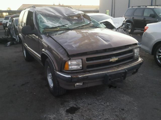 1GNCS13W3V2154346 - 1997 CHEVROLET BLAZER BROWN photo 1