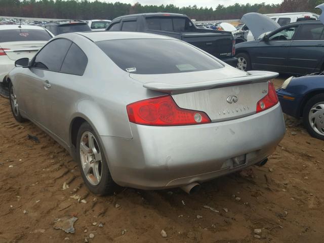 JNKCV54E13M223998 - 2003 INFINITI G35 SILVER photo 3