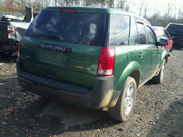 5GZCZ63454S832334 - 2004 SATURN VUE GREEN photo 4