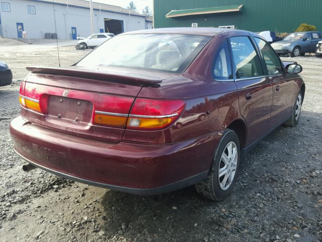 1G8JU54F22Y503399 - 2002 SATURN L200 MAROON photo 4