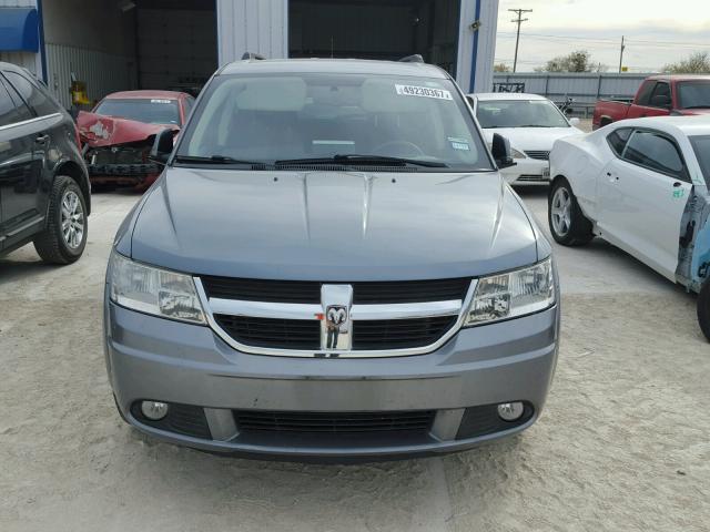 3D4PG5FV9AT105167 - 2010 DODGE JOURNEY SX GRAY photo 9