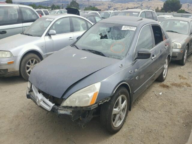 JHMCM56814C032955 - 2004 HONDA ACCORD EX GRAY photo 2