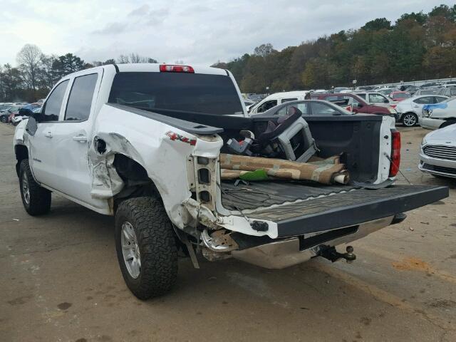 3GCUKREC9EG156477 - 2014 CHEVROLET SILVERADO WHITE photo 3