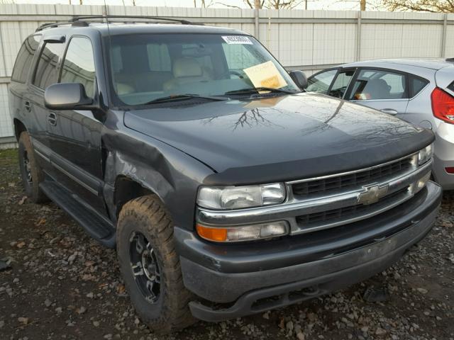 1GNEK13T11J149774 - 2001 CHEVROLET TAHOE K150 GRAY photo 1