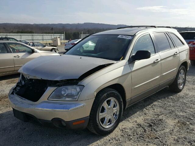 2A8GF68446R890193 - 2006 CHRYSLER PACIFICA T GOLD photo 2