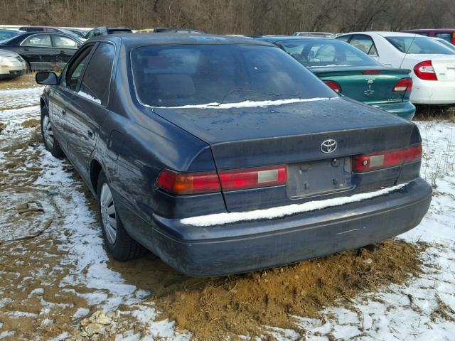 JT2BG22K2V0013539 - 1997 TOYOTA CAMRY LE BLUE photo 3