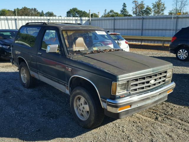 1GNCT18Z2K8231474 - 1989 CHEVROLET BLAZER S10 GREEN photo 1