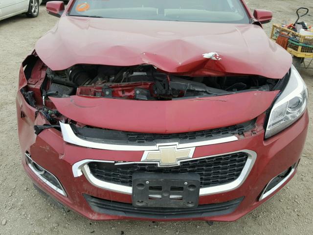 1G11J5SX1EF174665 - 2014 CHEVROLET MALIBU LTZ RED photo 9