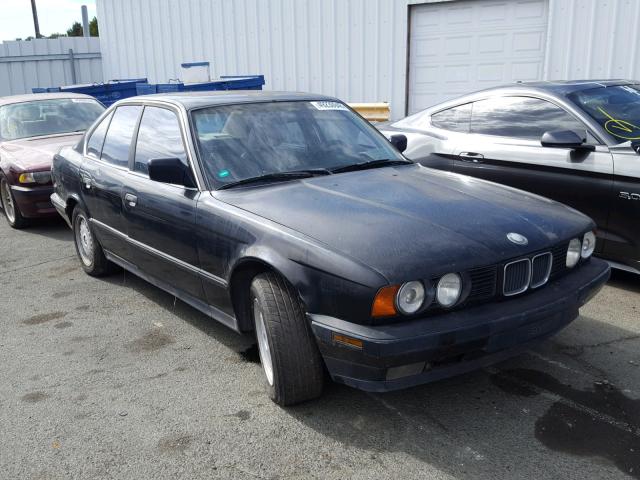 WBAHC2306KBE19253 - 1989 BMW 525 I AUTO BLACK photo 1