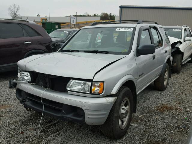 4S6CK58W8Y4415815 - 2000 HONDA PASSPORT E SILVER photo 2