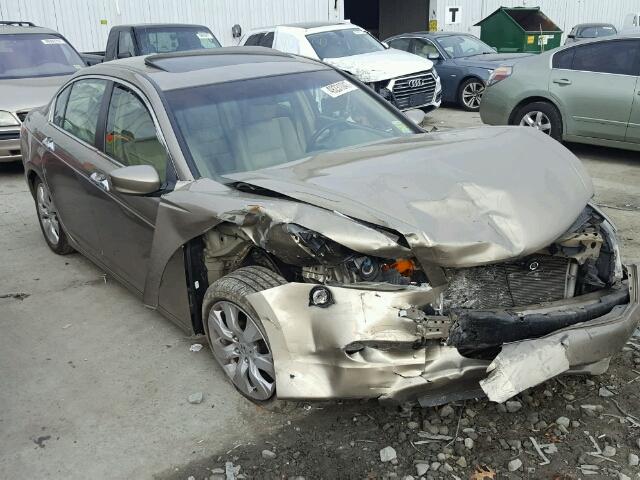 5KBCP368X9B502134 - 2009 HONDA ACCORD EXL GOLD photo 1