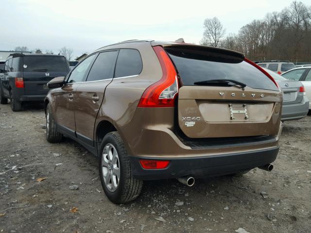 YV4952DLXD2385745 - 2013 VOLVO XC60 3.2 BROWN photo 3