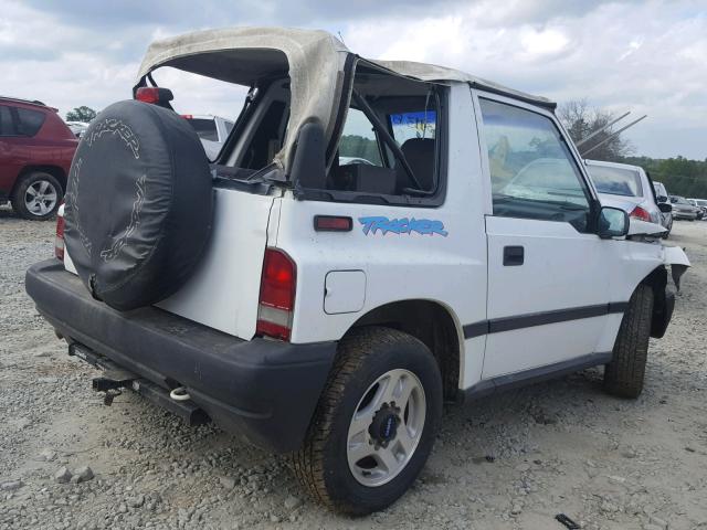 2CNBE1869T6923089 - 1996 GEO TRACKER WHITE photo 4