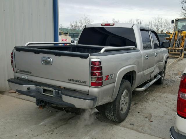 2GCEK13T441177074 - 2004 CHEVROLET SILVERADO BEIGE photo 4