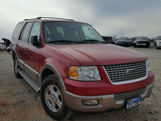 1FMPU17L83LC61089 - 2003 FORD EXPEDITION RED photo 1