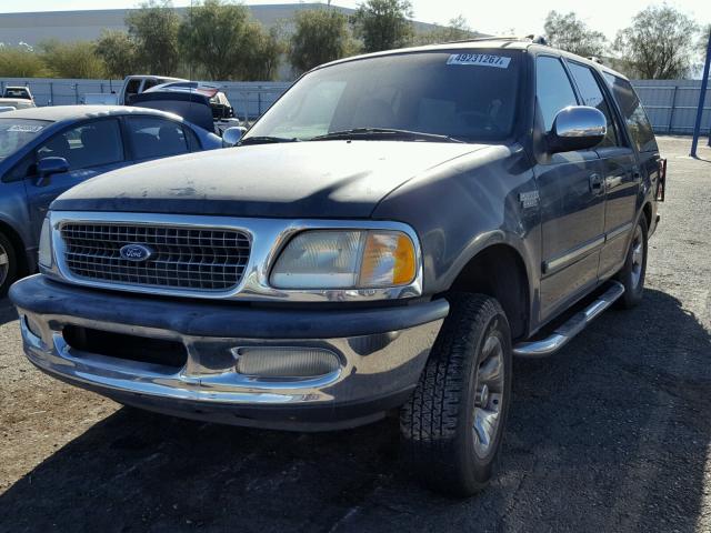 1FMPU18L7WLB26477 - 1998 FORD EXPEDITION BLACK photo 2