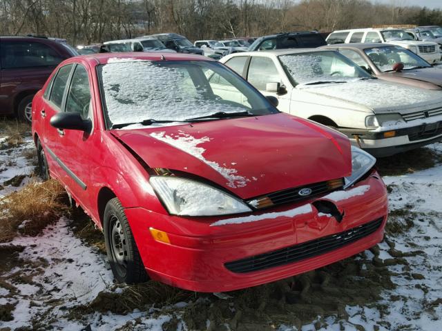 1FAFP33P22W102678 - 2002 FORD FOCUS LX RED photo 1