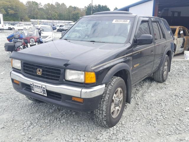 4S6CM58V2V4410400 - 1997 HONDA PASSPORT E BLACK photo 2