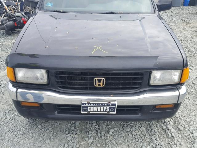 4S6CM58V2V4410400 - 1997 HONDA PASSPORT E BLACK photo 7