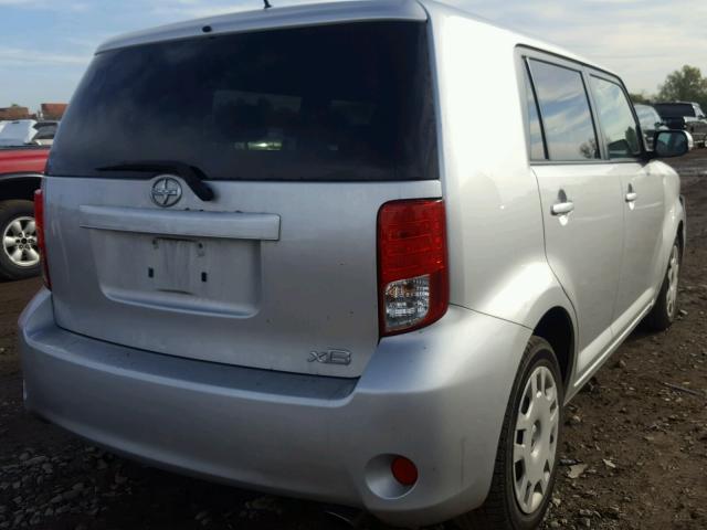 JTLZE4FE0CJ016981 - 2012 TOYOTA SCION XB ვერცხლისფერი ფოტო 4